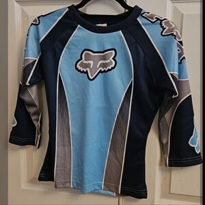 NWT Vintage Women's/Juniors XS Fox Racing jersey Rare